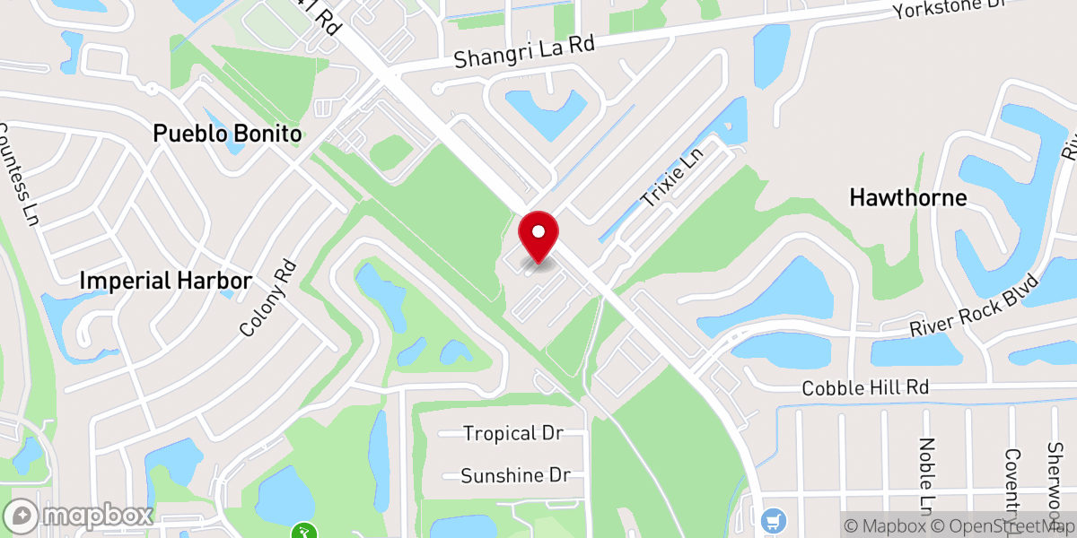 Map showing location of Iglesia De Jesucristo Palabra Miel