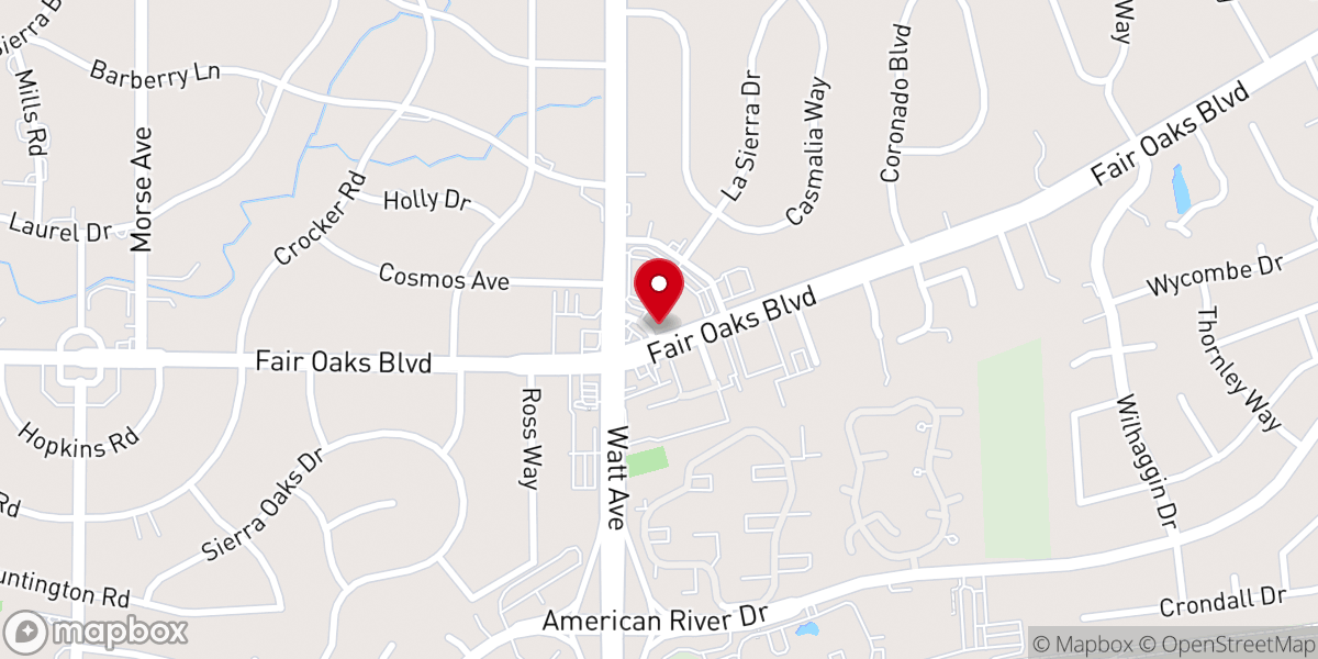 Map showing location of College Golf Fellowship