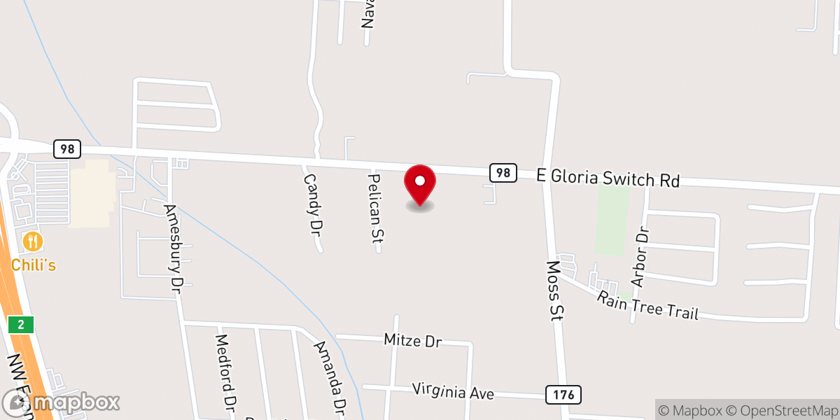 Map showing location of Congregation of Christ the King Roman Catholic Church