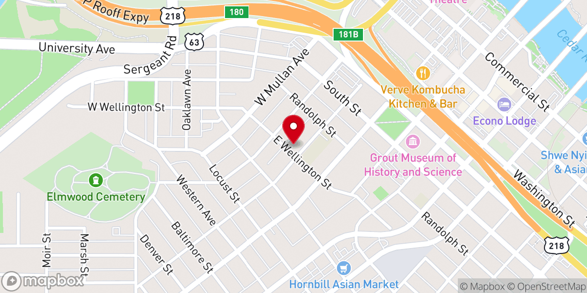 Map showing location of Iglesia Bethel
