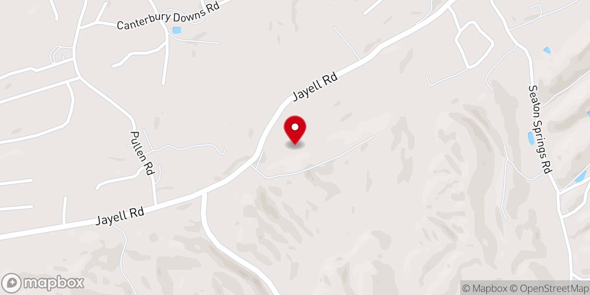 Map showing location of Robert's United Methodist
