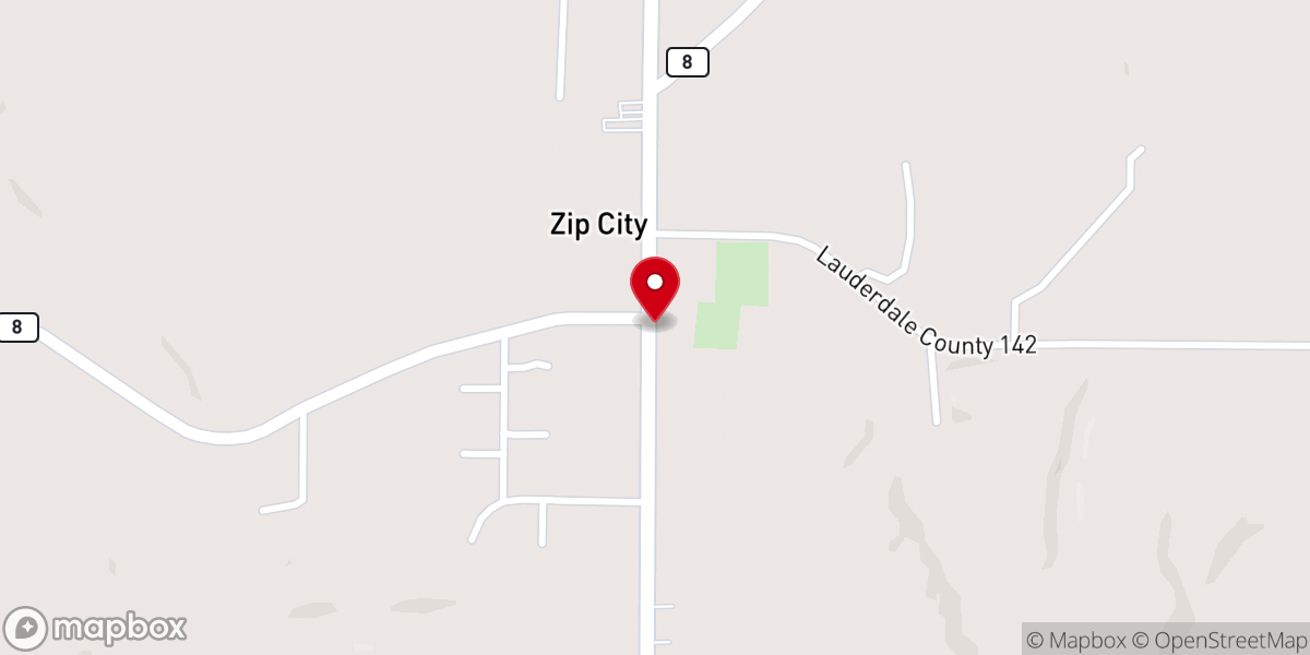 Map showing location of Rogers Chapel United Methodist Church