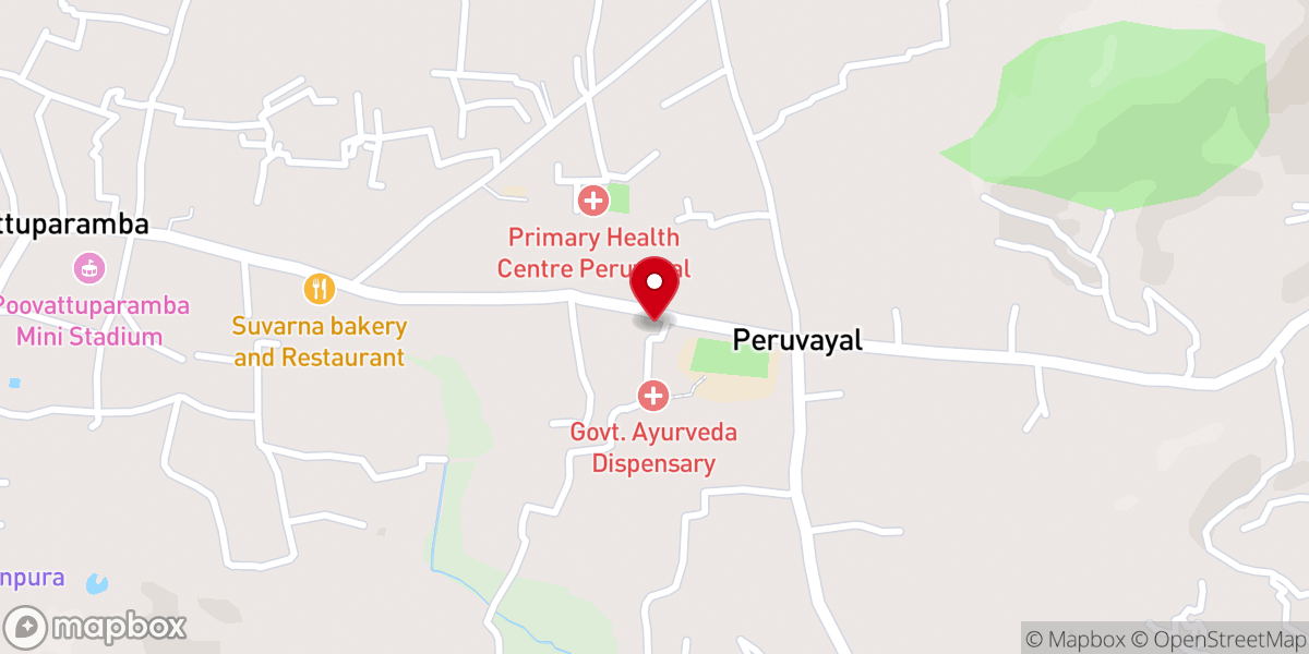 Map showing location of St. Xavier's Roman Catholic Latin Church