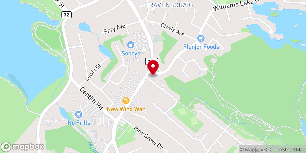 Map showing location of Stella Maris Parish