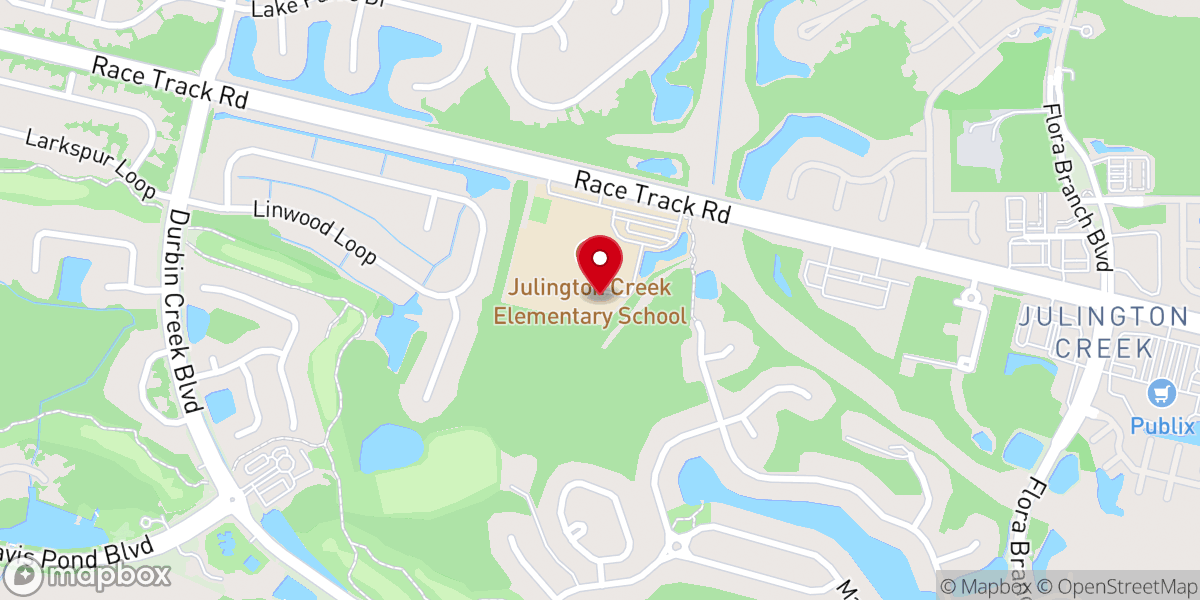 Map showing location of Bridge City Church