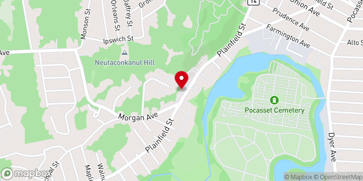 Map showing location of Church