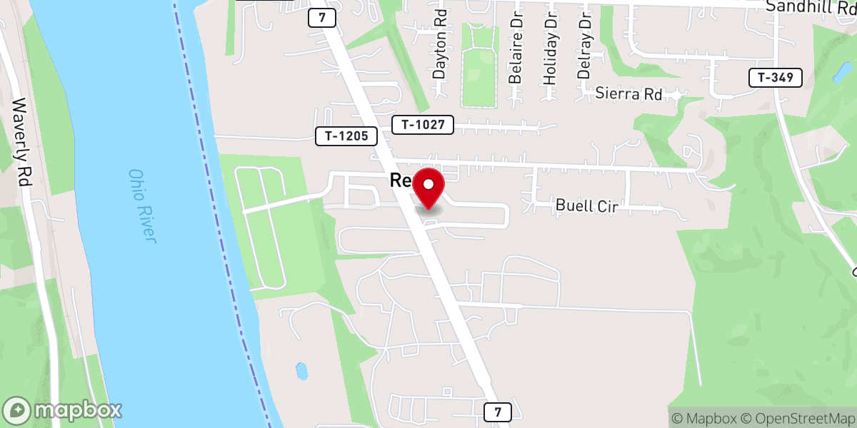 Map showing location of Cornerstone Messianic Congregation and Ministries