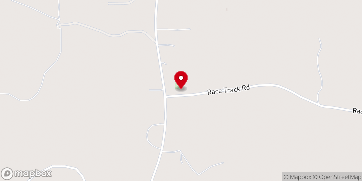 Map showing location of Wesley Chapel Church