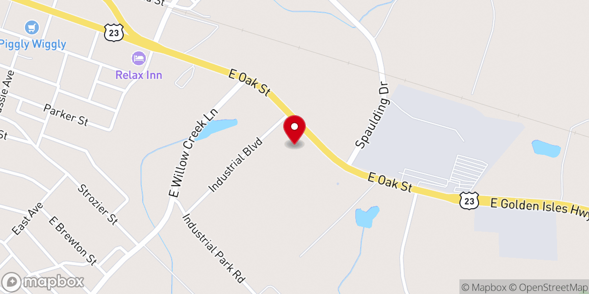 Map showing location of Community Life Church
