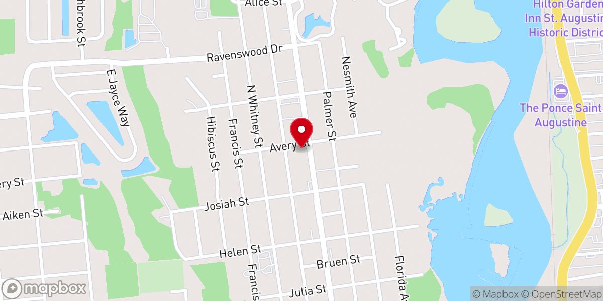 Map showing location of Bridge of Life Church A/G