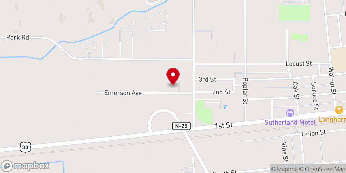 Map showing location of The Church of Jesus Christ of Latter-day Saints