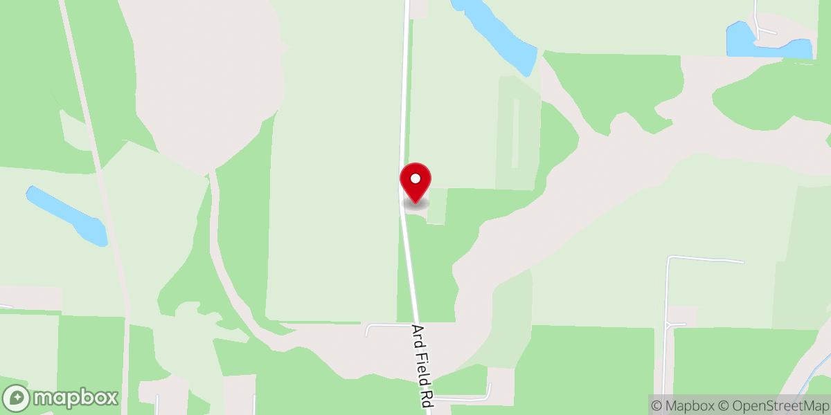 Map showing location of Ard Field Church of Christ