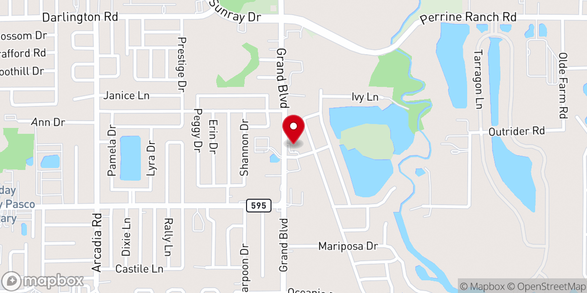 Map showing location of The Church of Jesus Christ (Forest Hills, FL)