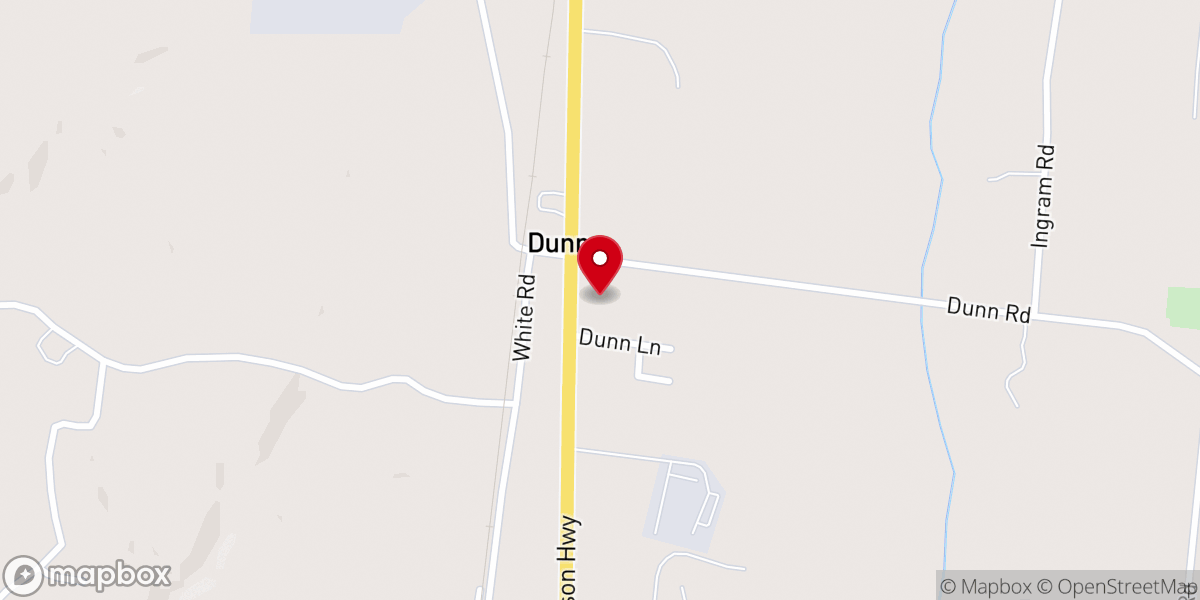 Map showing location of Lighthouse Baptist Church