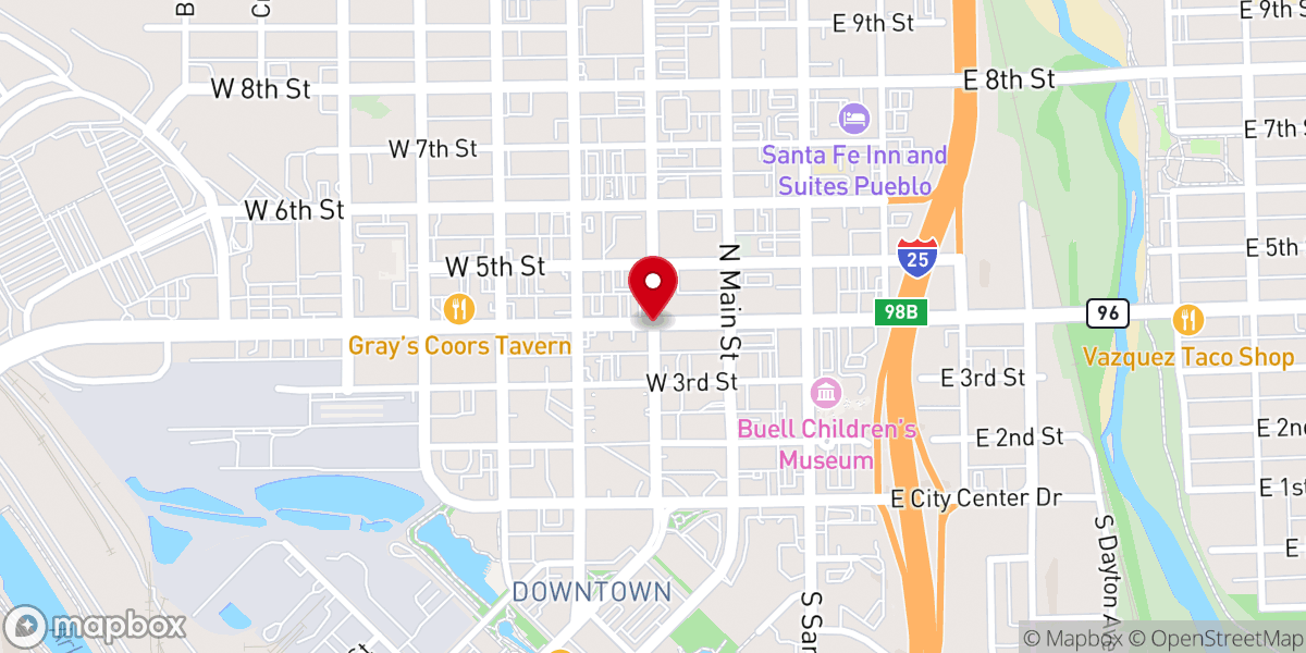 Map showing location of West End Timers