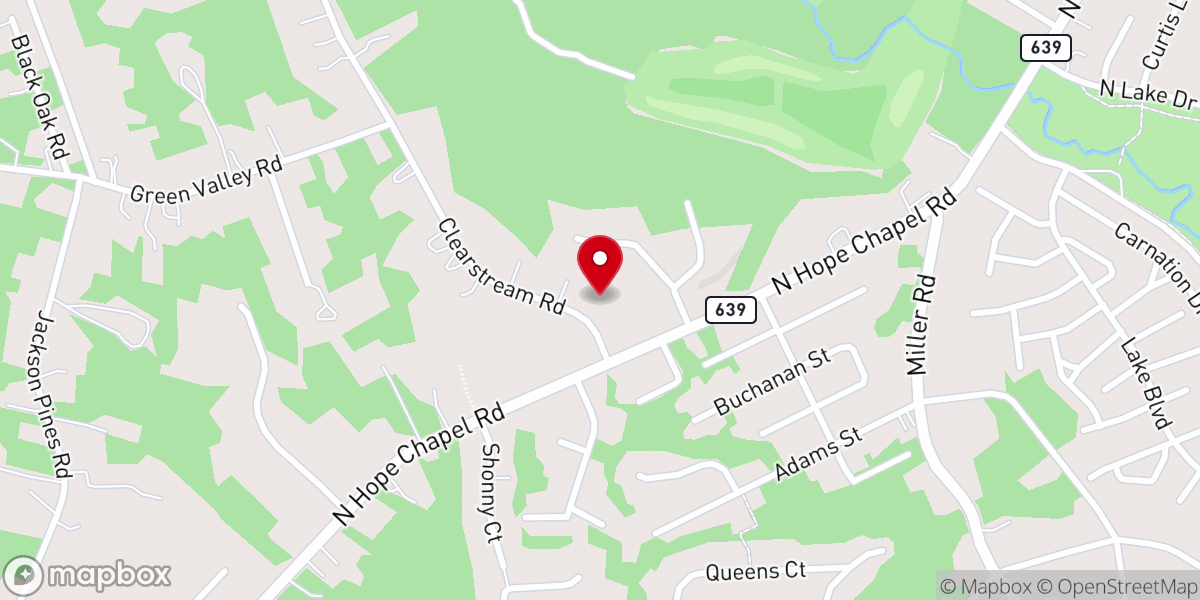 Map showing location of Clearstream Congregation Inc
