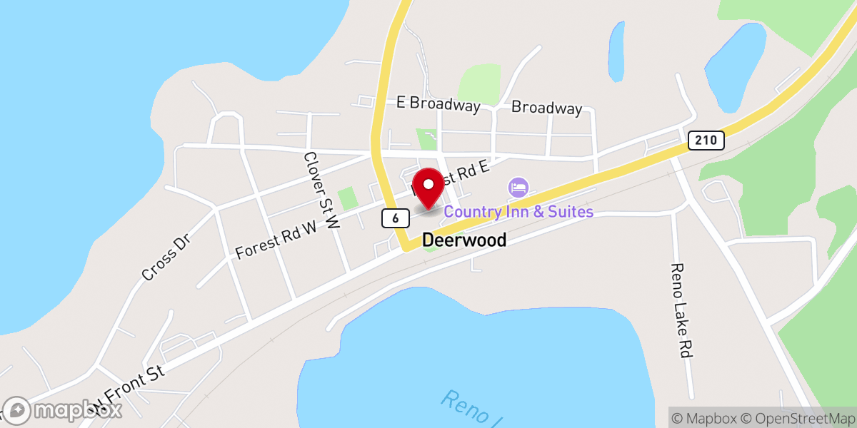 Map showing location of St Joseph Rectory
