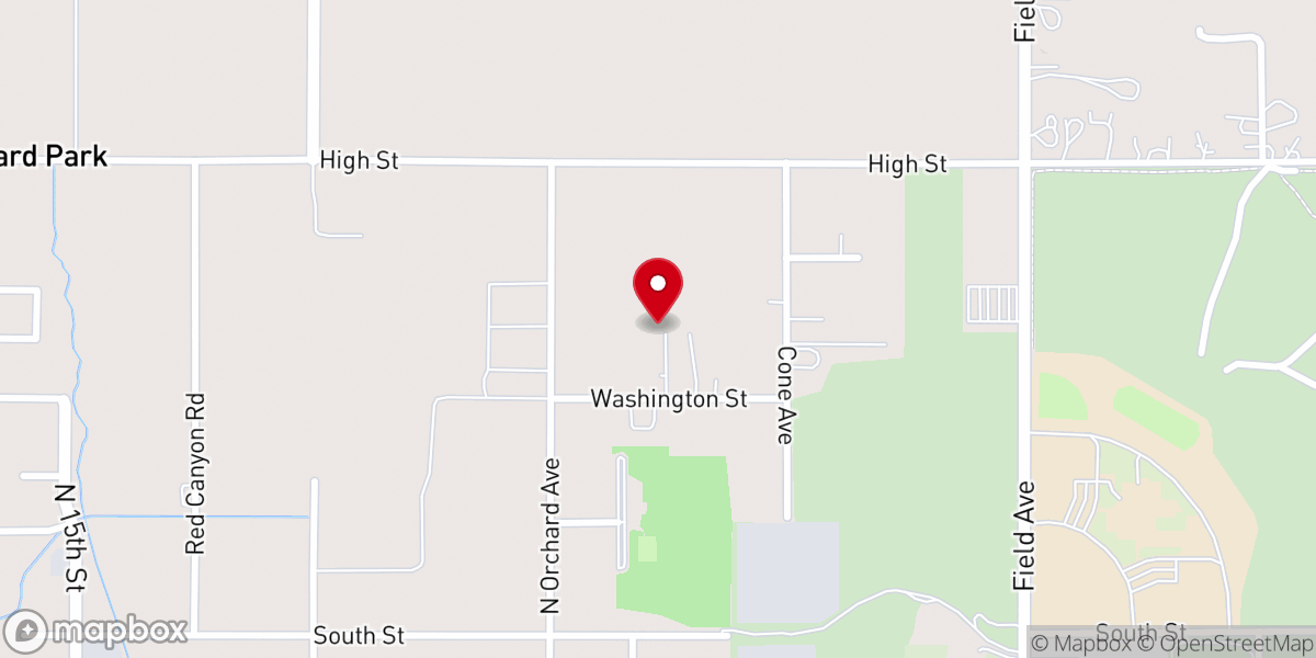Map showing location of Anshey Hashem Jewish Congregation