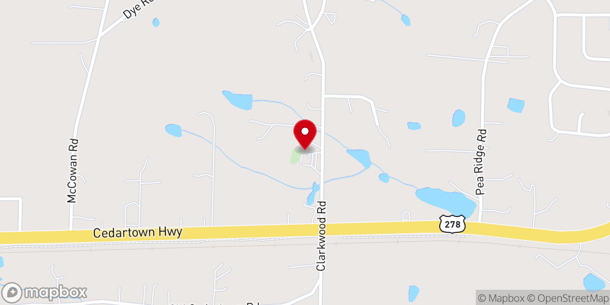 Map showing location of Morning View Church