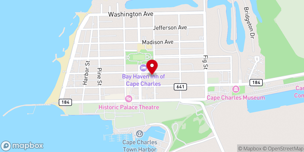 Map showing location of Trinity United Methodist Church