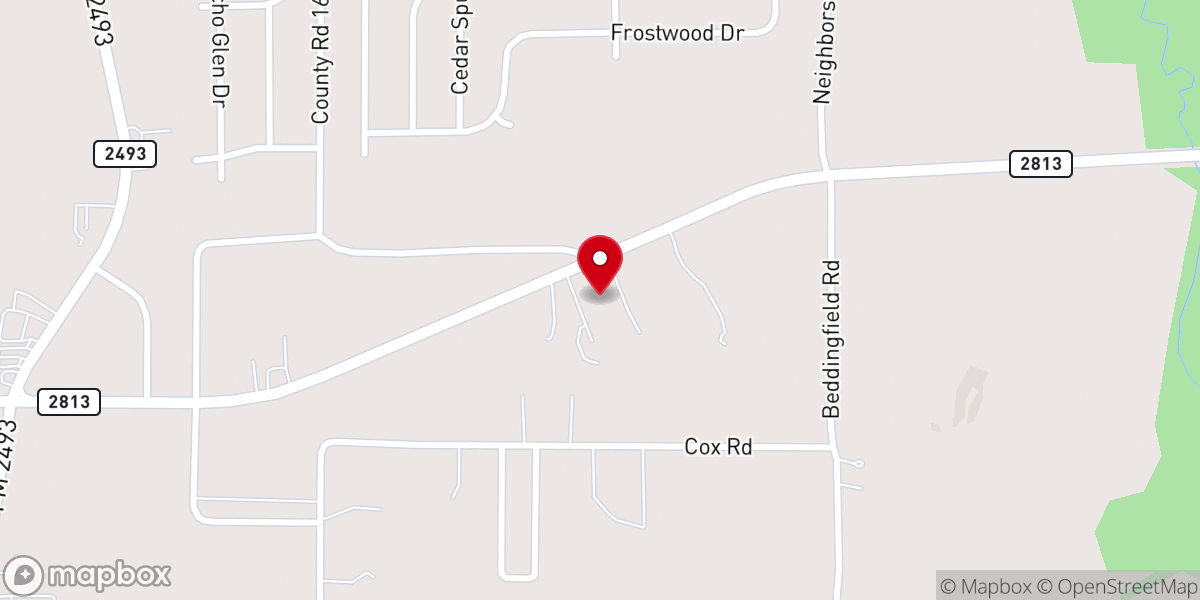 Map showing location of 903 Community Church