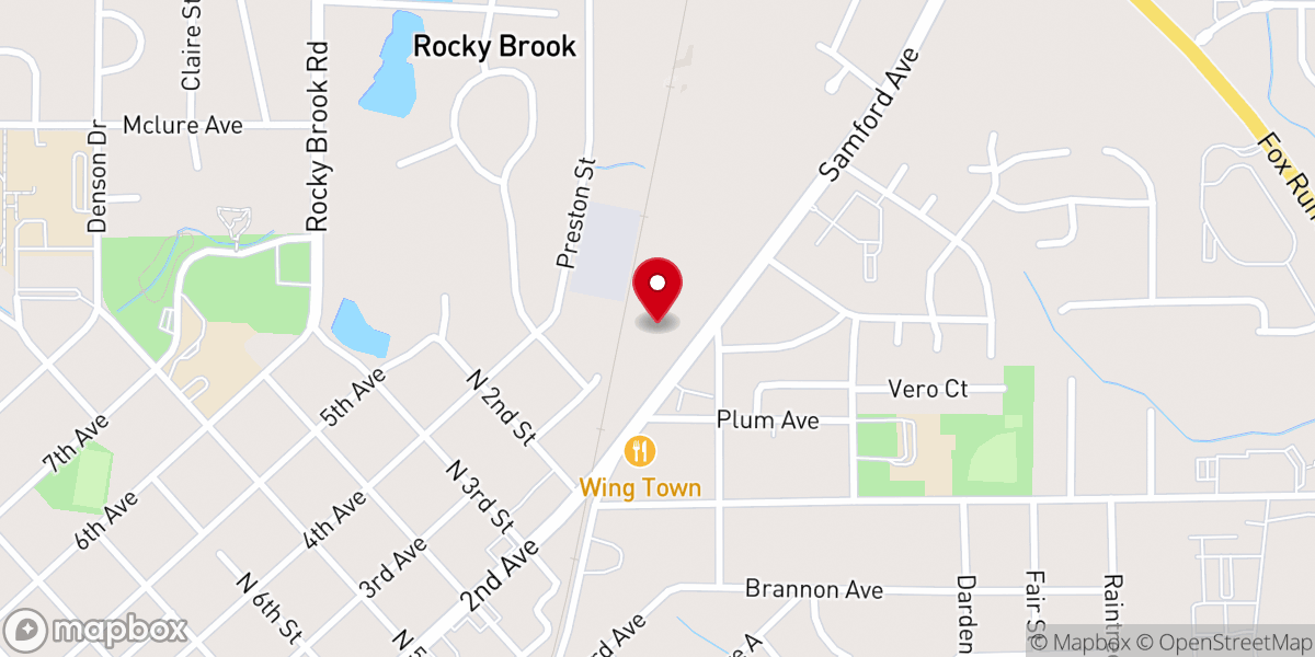 Map showing location of Redeemed Christian Church of God, Jesus House