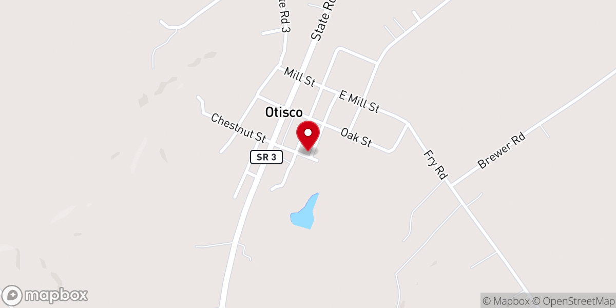 Map showing location of Tabernacle Community