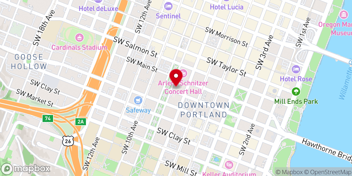 Map showing location of First Congregational Church
