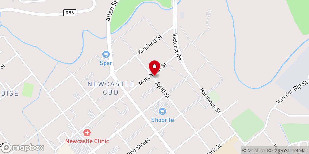 Map showing location of Shiloh Bible Church