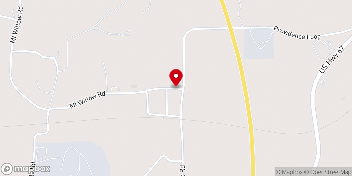 Map showing location of Saint Paul Church of God in Christ