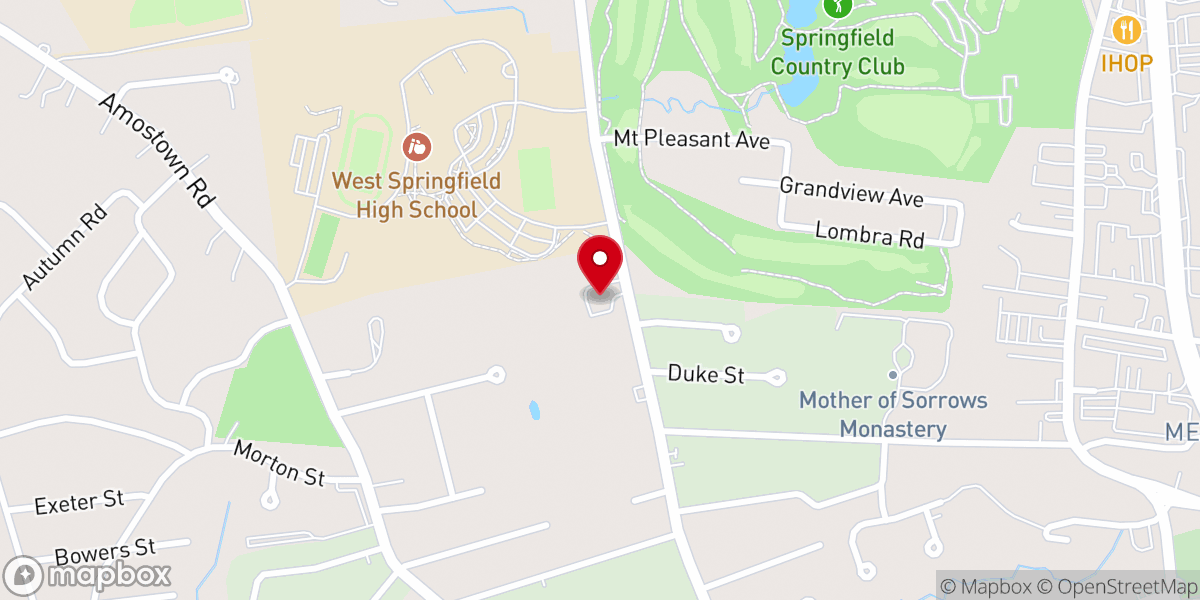 Map showing location of Red Oak Church