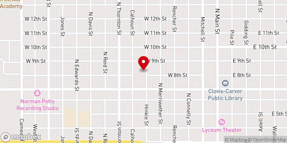 Map showing location of Gracia Church