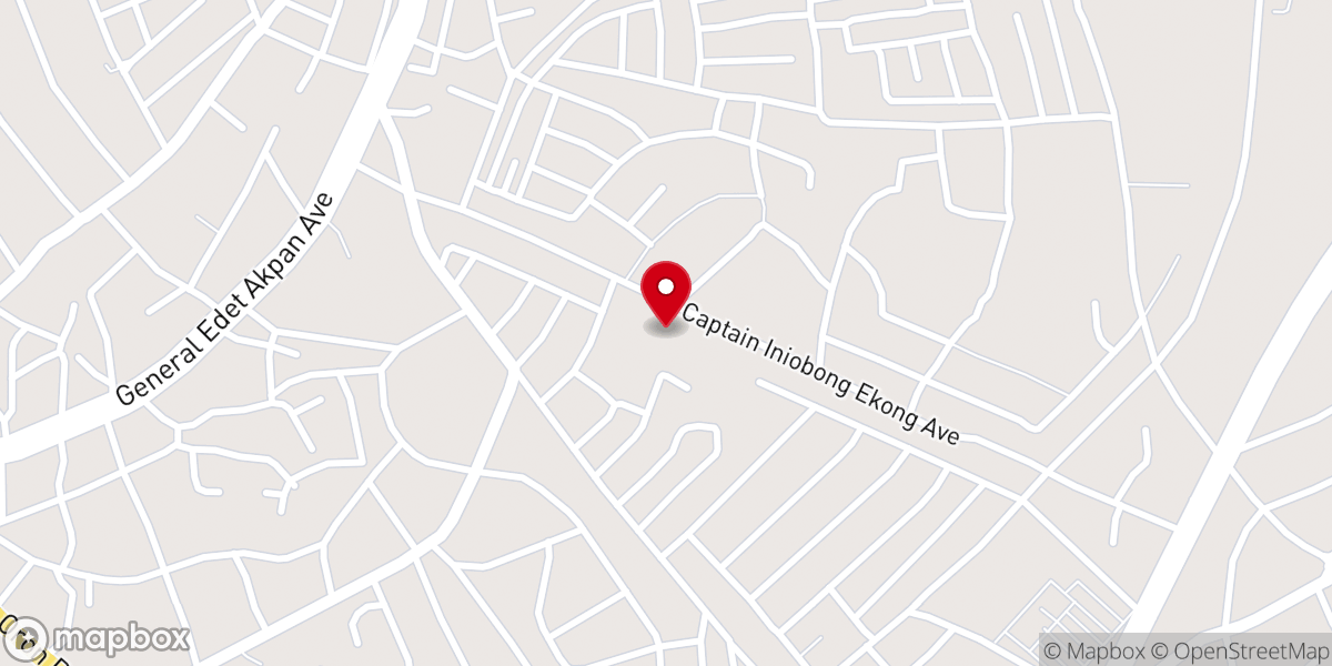 Map showing location of Dominion City Uyo HQ