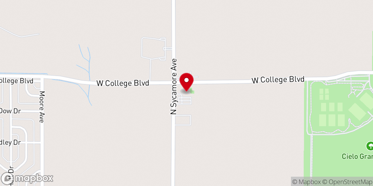 Map showing location of Immanuel Lutheran School