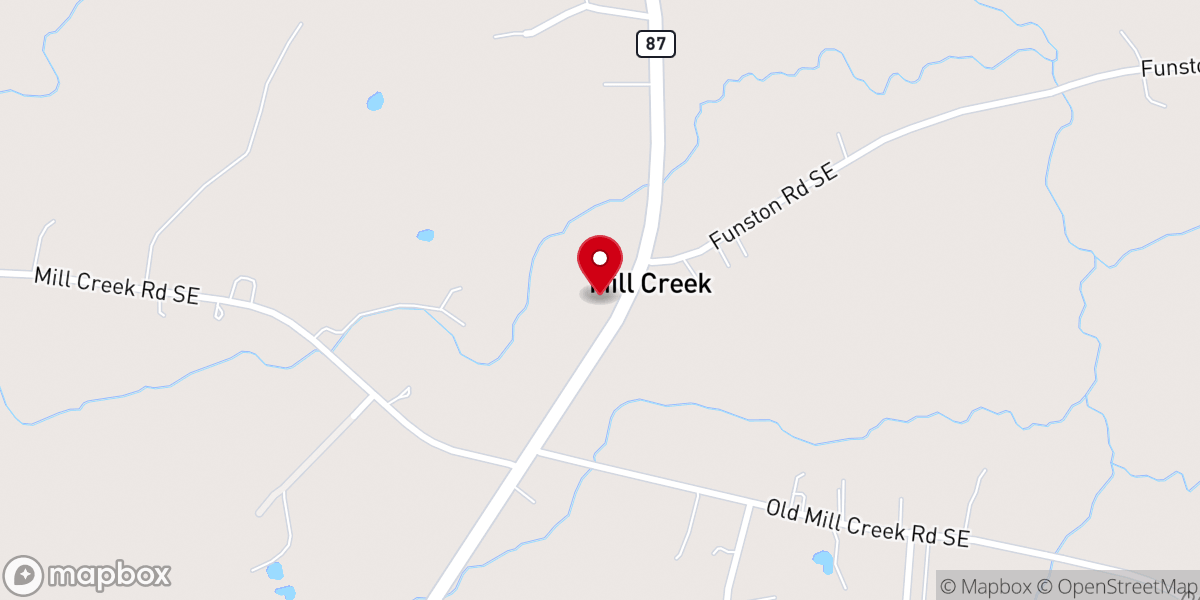 Map showing location of Living Word Full Gospel Fellowship