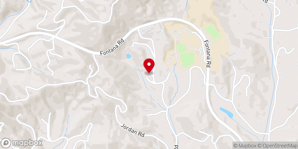 Map showing location of Rock Creek Church