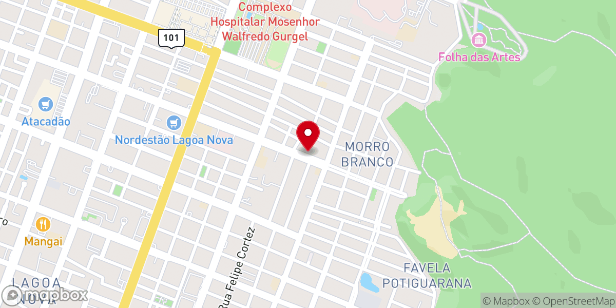 Map showing location of IGREJA BATISTA VIVA - IBAV