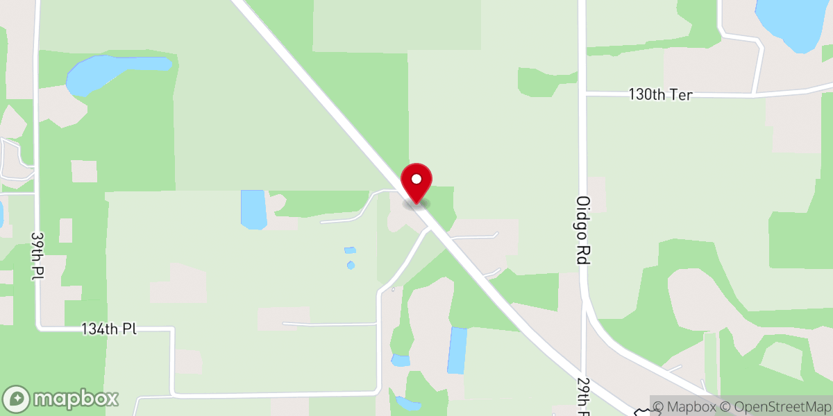 Map showing location of Wellborn Church Of God