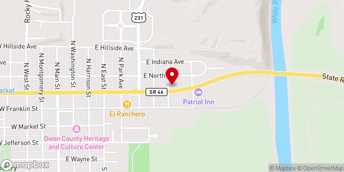 Map showing location of Still Waters Roofing & Construction