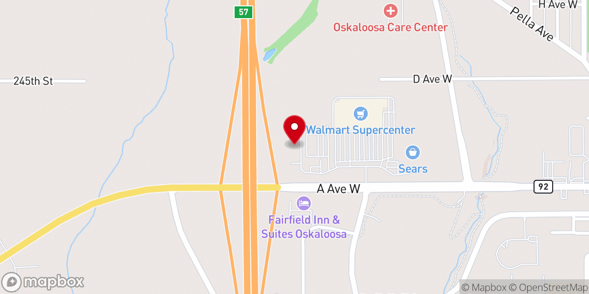 Map showing location of EverSpring Inn & Suites