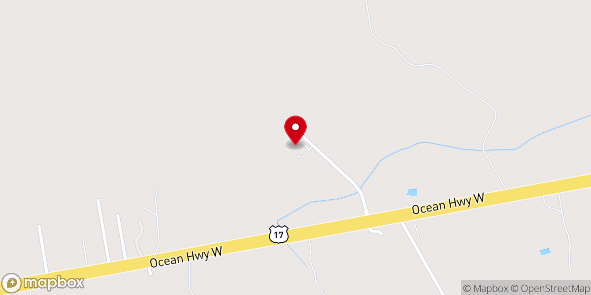 Map showing location of Ocean View Missionary Baptist Church