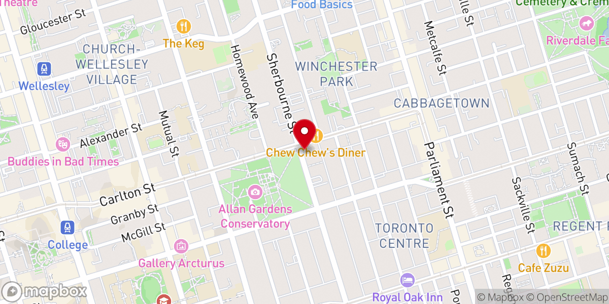 Map showing location of Berea Adventist Church
