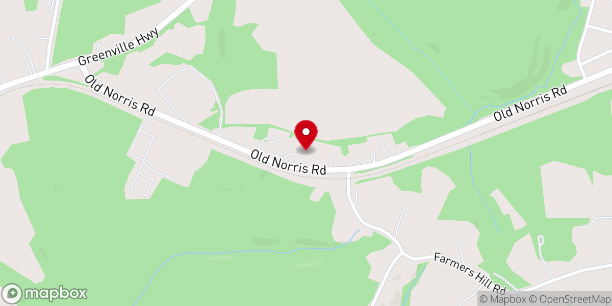 Map showing location of Solid Rock Ind Baptist Church