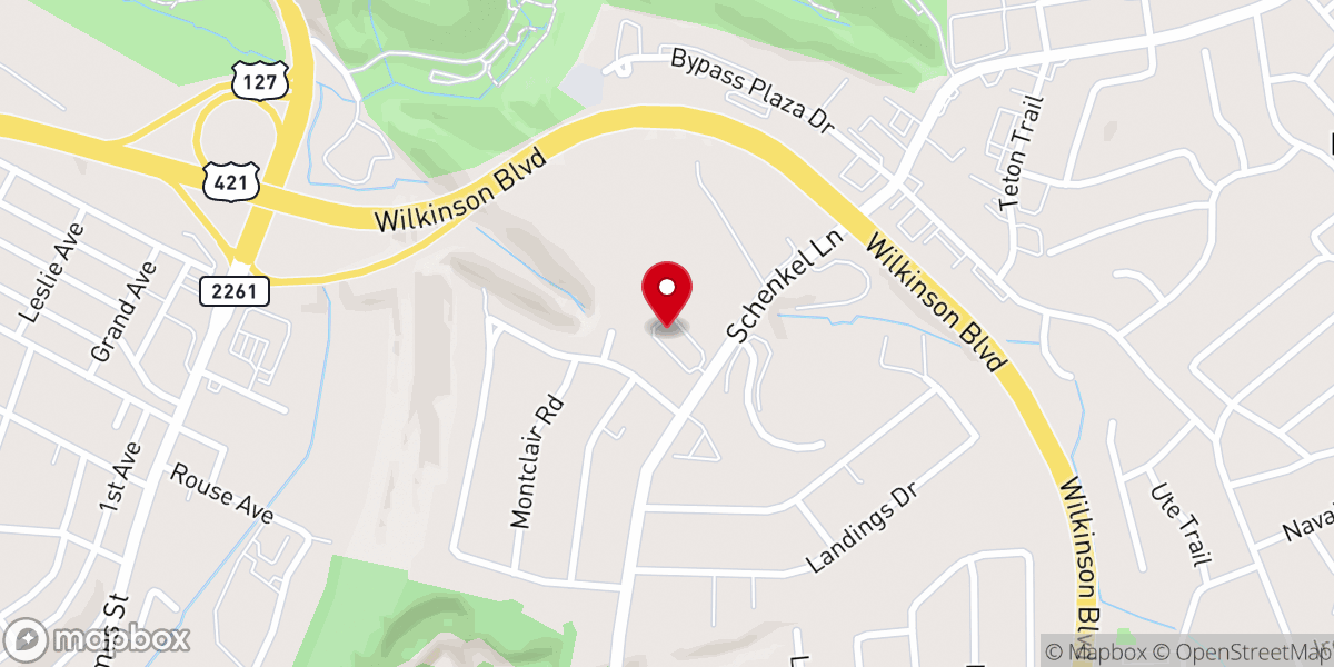 Map showing location of Capital Church of God