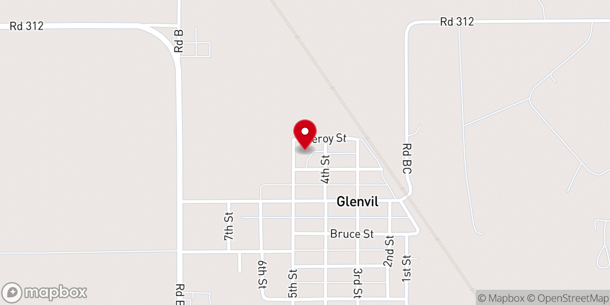 Map showing location of Immanuel Lutheran Church ELCA