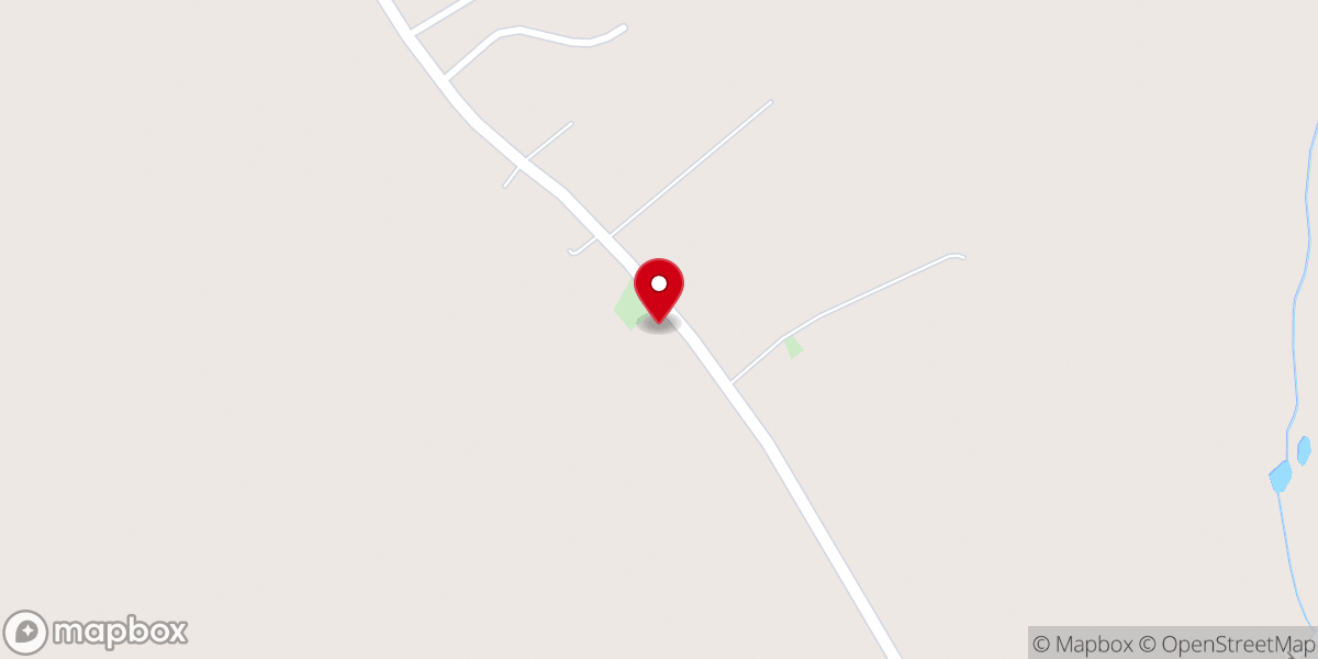 Map showing location of Evergreen Baptist Church