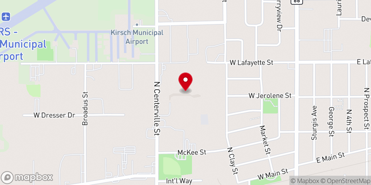 Map showing location of Bond Evangelistic Association Inc