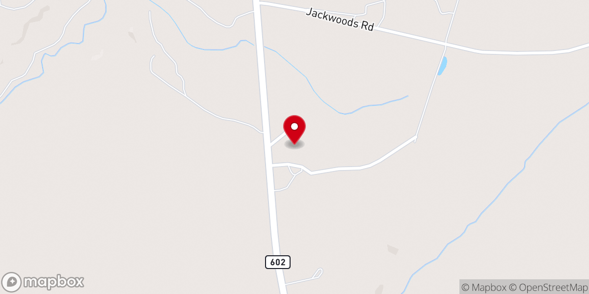 Map showing location of Whitewater Bible Church
