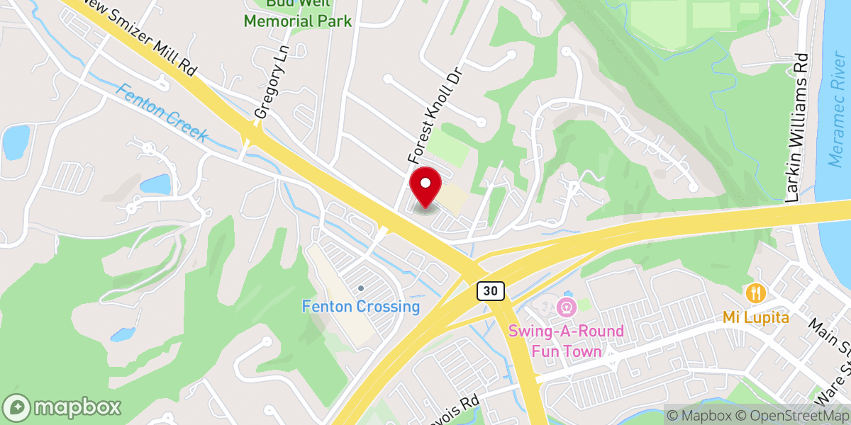 Map showing location of Saint Paul Catholic Church