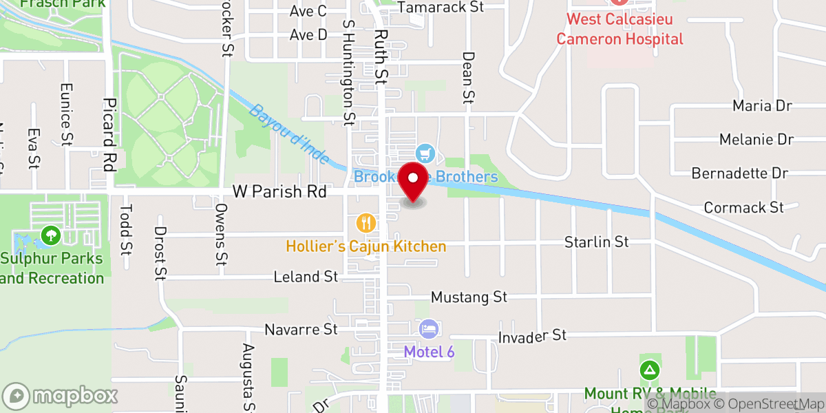 Map showing location of New Beginnings Church Service Entrance